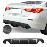 2014-2017 Q50 Carbon Fiber Rear Diffuser - Infiniti Q50