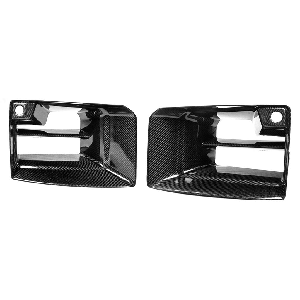 Carbon Fiber OEM Style Stick-On Air Duct Inlet Trim - G87 M2