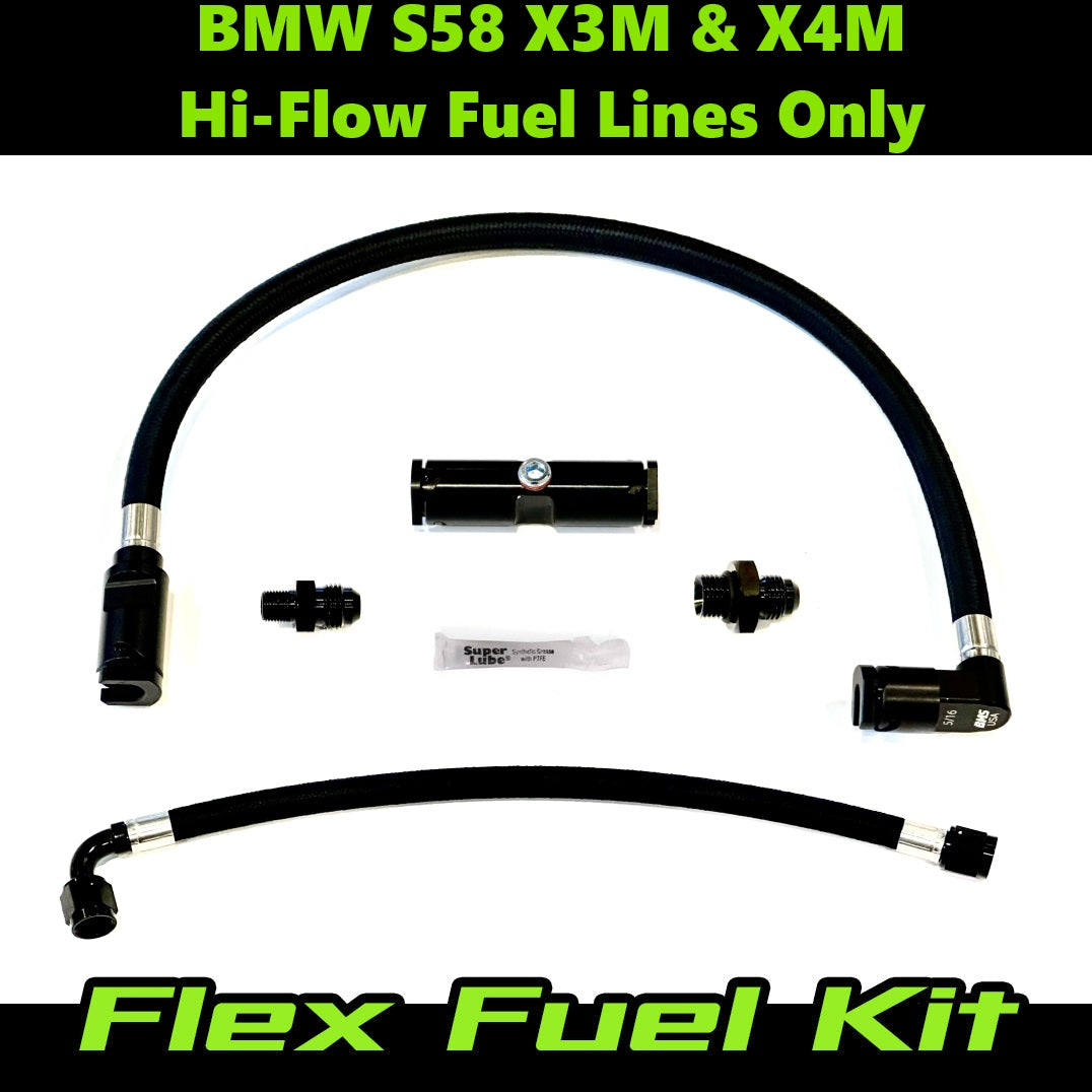 BMW Hi-Flow CANbus Flex Fuel Kit for the S58 M2, M3, M4, X3M, and X4M