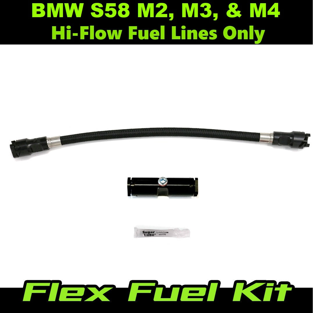 BMW Hi-Flow CANbus Flex Fuel Kit for the S58 M2, M3, M4, X3M, and X4M