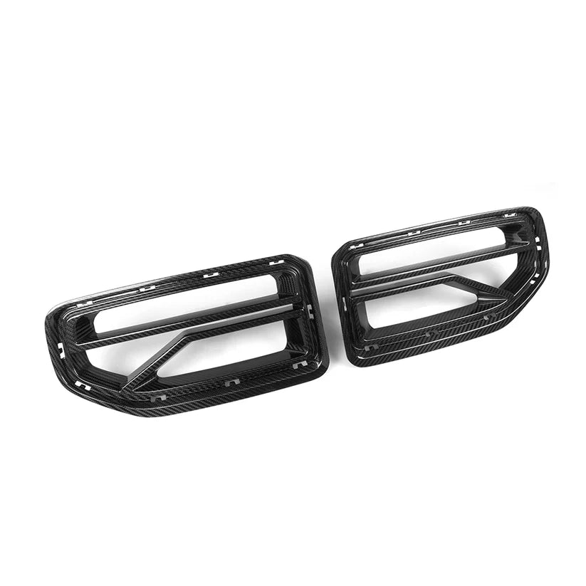 G87 M2 SQ Style Dry Carbon Fiber Grille - G87 M2