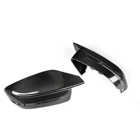 Carbon Fiber Mirror Cover Replacement Set (BMW G80/G82/G83/G87) - MidWest Bimmer Supply