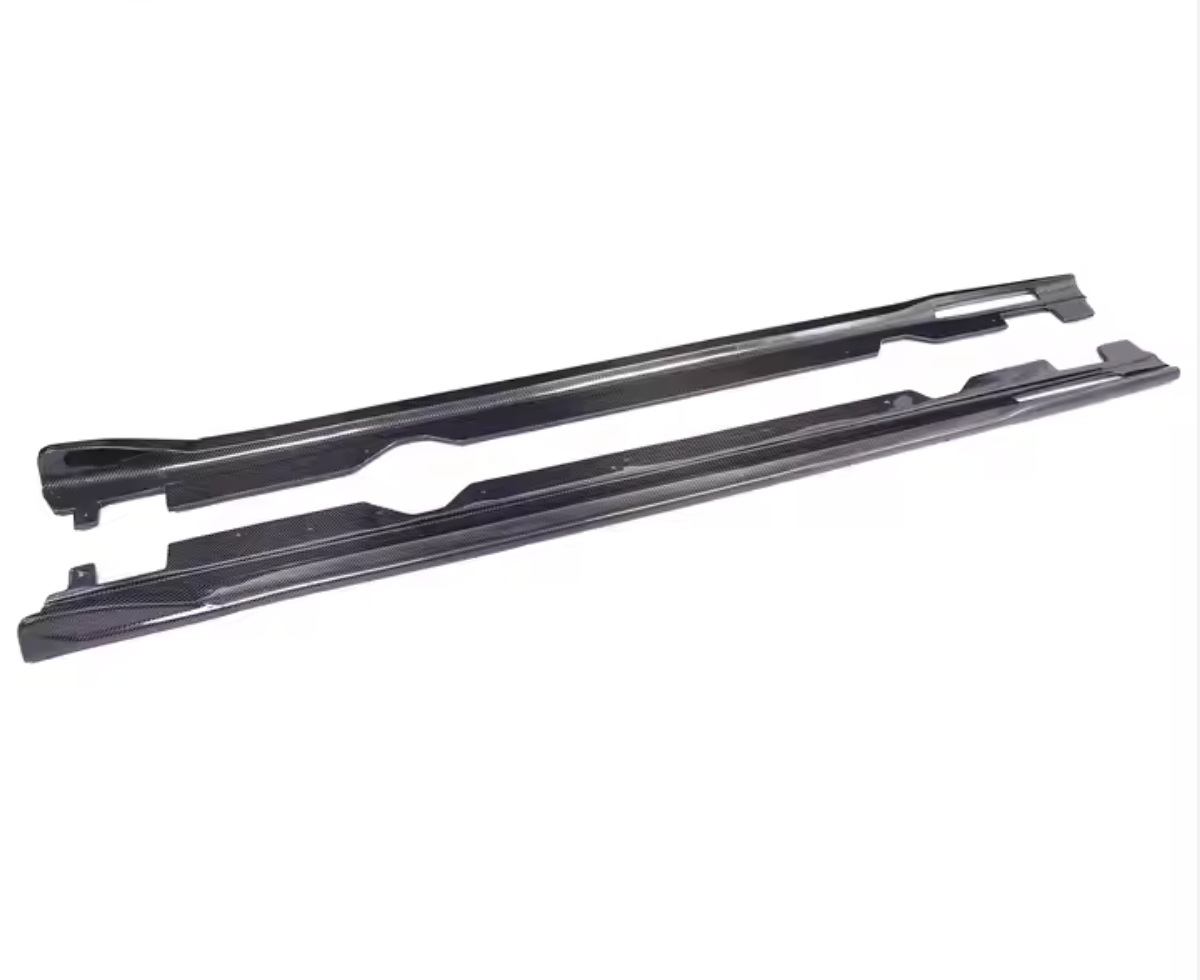 G22 Carbon Fiber MAX Style Style Side Skirts - G22 G23 4-Series M SPORT