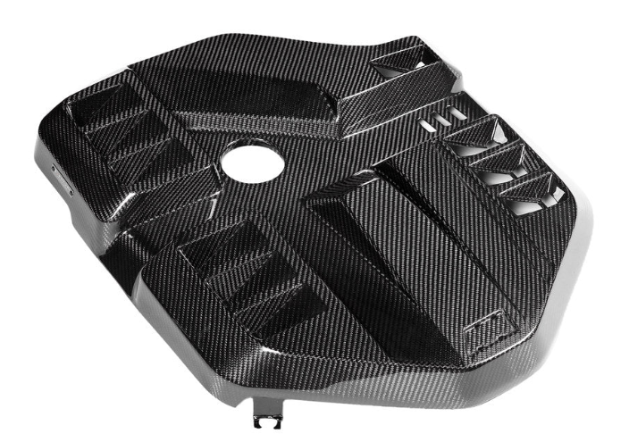 Dry Carbon Fiber V2 Vented Engine Cover Trim - BMW M3 G80 M4 G82/G83 G87 M2