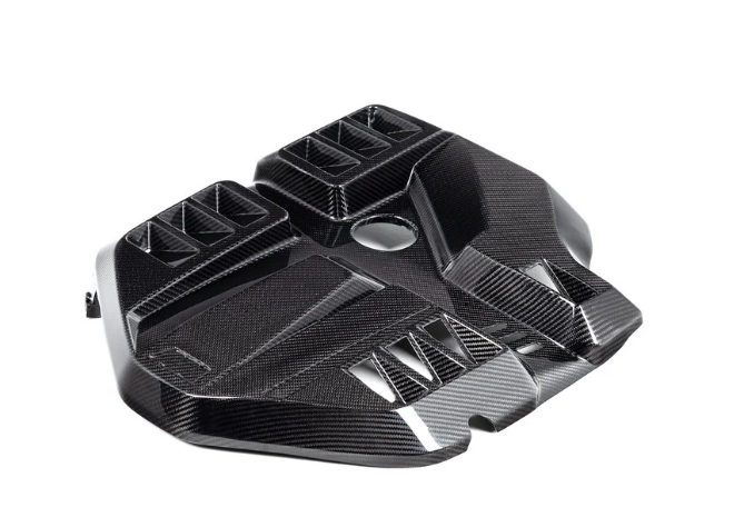 Dry Carbon Fiber V2 Vented Engine Cover Trim - BMW M3 G80 M4 G82/G83 G87 M2