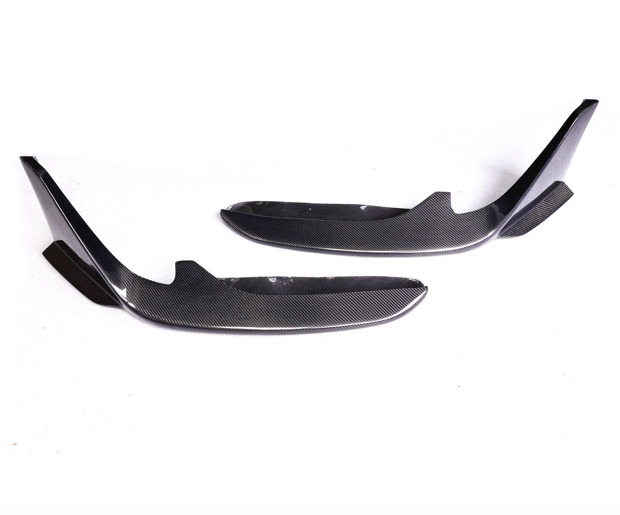 A90/A91 Supra Carbon Fiber GR Style Front Splitters - A90 A91 Supra