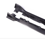 A90/A91 Supra Carbon Fiber AD Style Side Skirts - A90 A91 Supra
