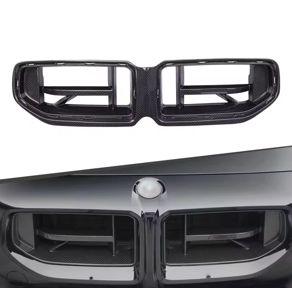 G87 M2 CS Style Carbon Fiber Front Grilles - G87 M2
