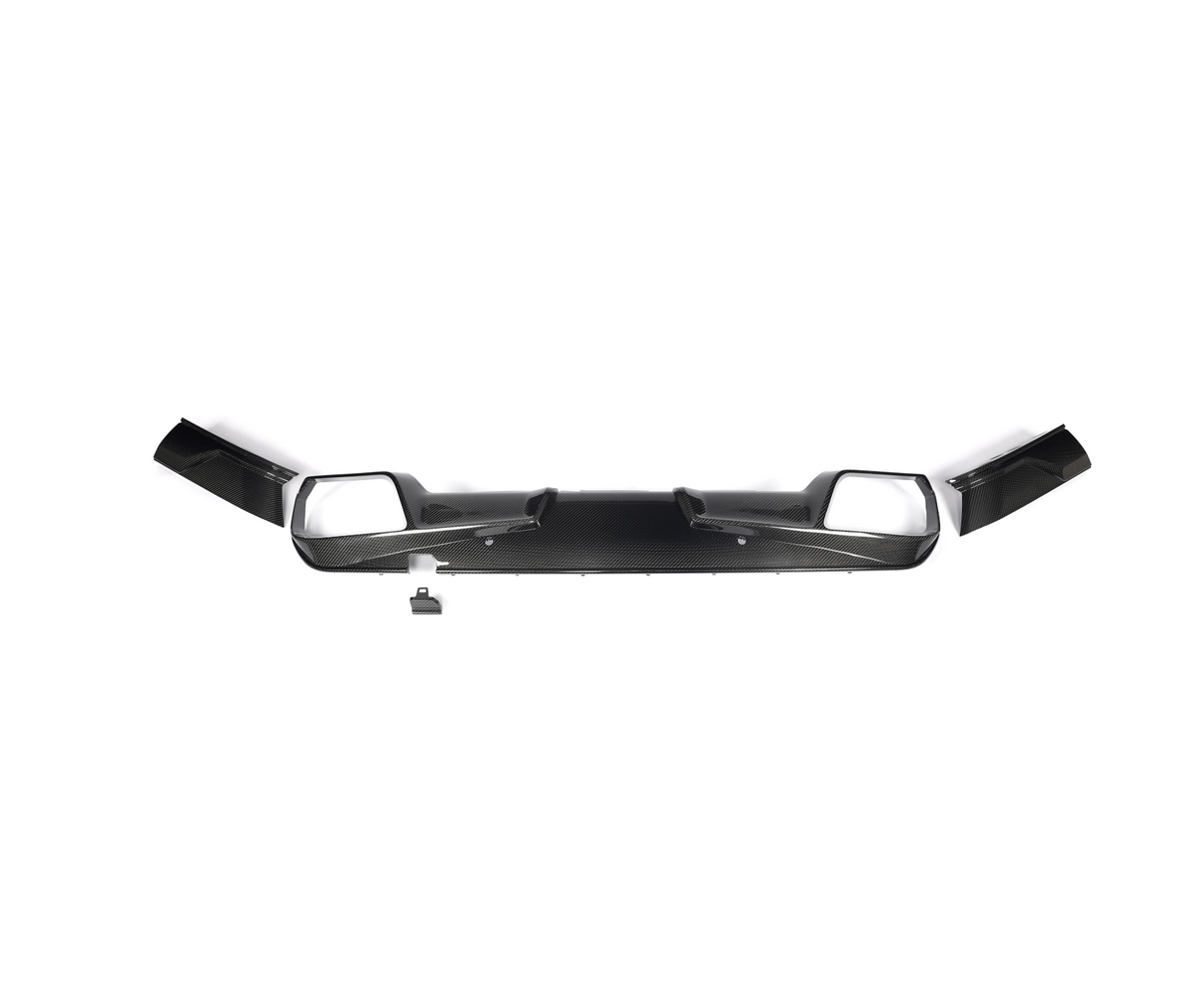 F96 X6M LCI Dry Carbon Fiber Rear Diffuser V1 - F96 X6M LCI 2023+
