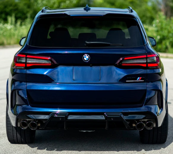 F95/G05 Gloss Black MP Style Roof Extension Spoiler - BMW F95 X5M G05