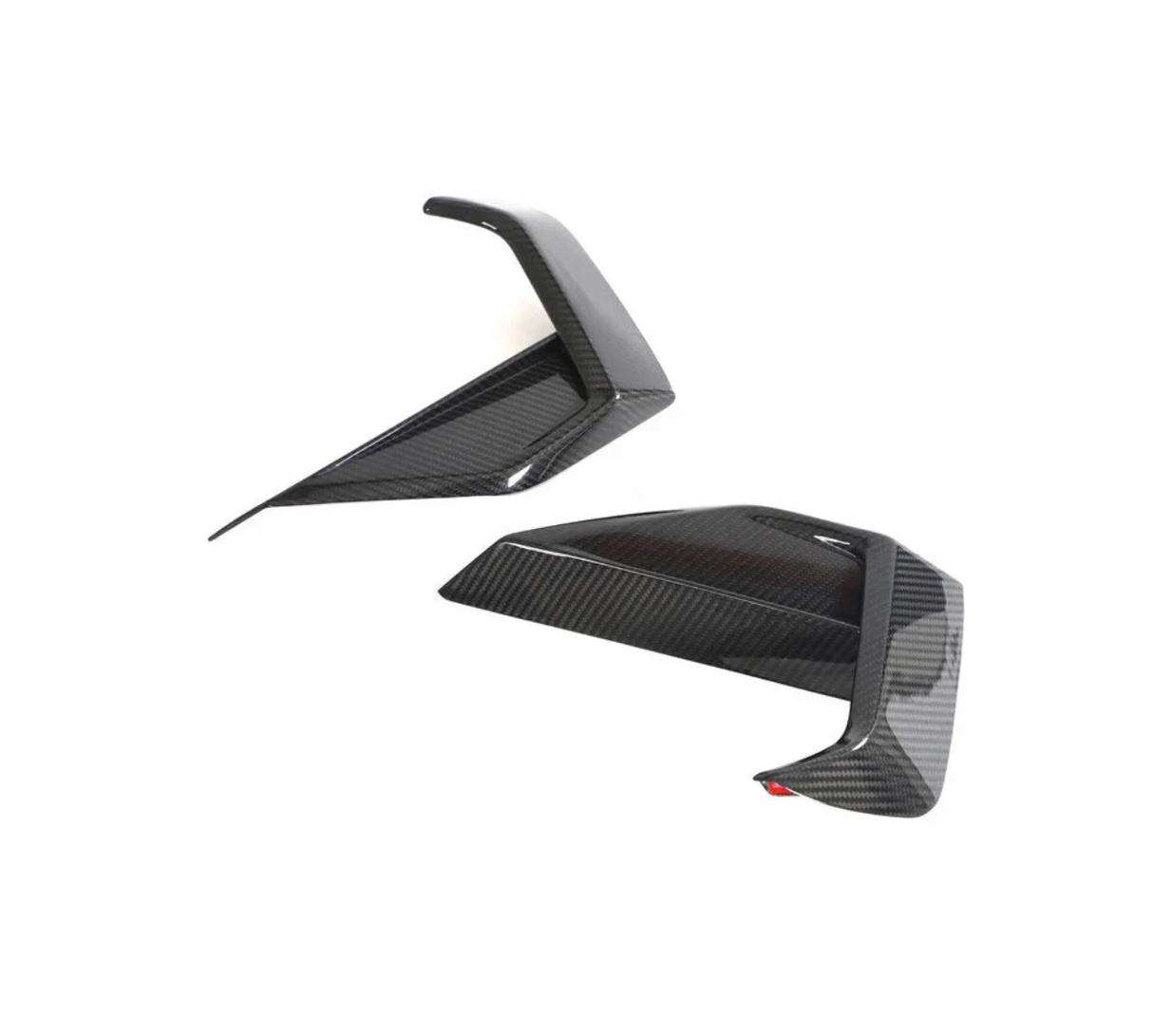 2024-2027 Ford Mustang Dry Carbon Fiber Front Air Duct Trim