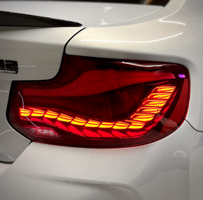 GTS Style OLED Taillights (BMW F87 M2 | F22 2-Series) - MidWest Bimmer Supply