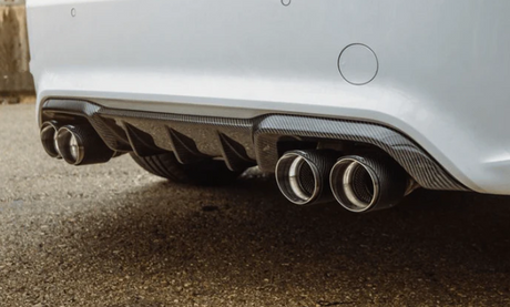 Carbon Fiber M-Performance Style Rear Diffuser - F87 M2 F87 M2 Competition - MidWest Bimmer Supply