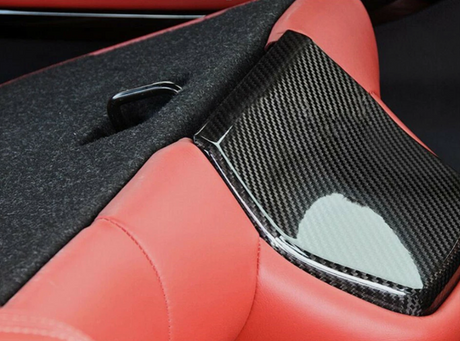 Dry Carbon Fiber Back Seat Covers (F80 M3 | F82/F83 M4) - MidWest Bimmer Supply