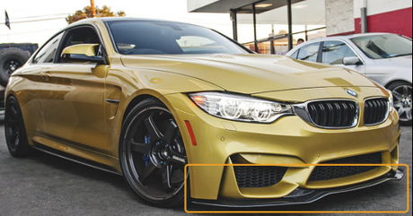 F8X Carbon Fiber PSM Style Front Lip (F80 M3 | F82/F83 M4) - MidWest Bimmer Supply