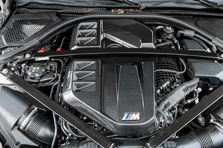 Dry Carbon Fiber Engine Cover Trim (BMW M3 G80 | M4 G82/G83) - MidWest Bimmer Supply