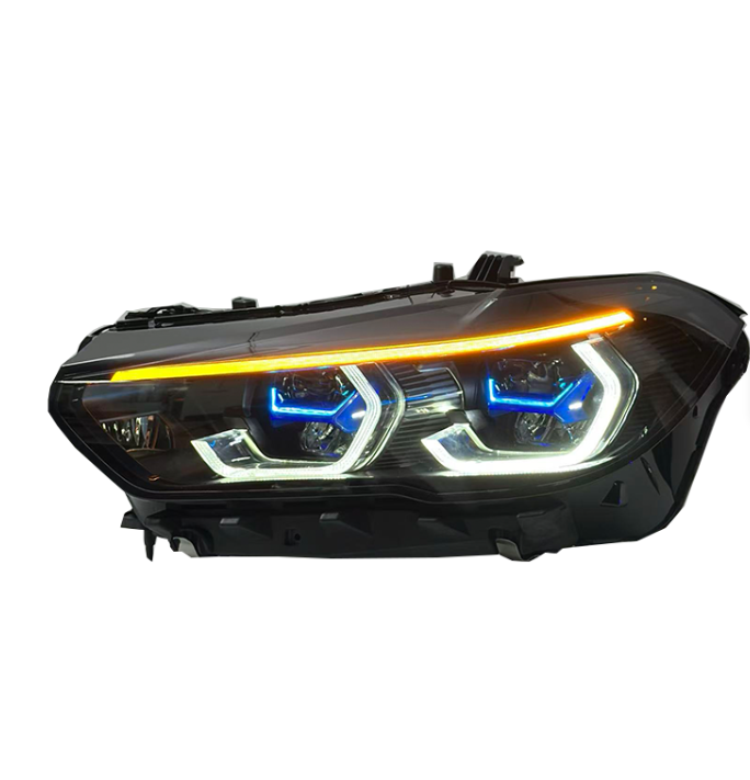 X5 G05 Switchable Yellow/White Laser Style Headlights - X5 G05