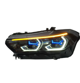 X5 G05 Switchable Yellow/White Laser Style Headlights - X5 G05