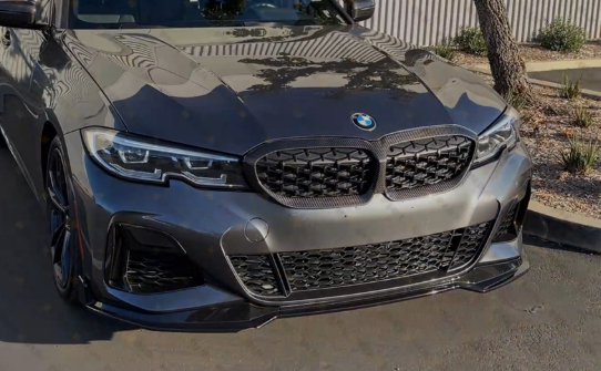 G20 Pre-LCI Carbon Fiber Front Grille Trim Cover - G20 Pre-LCI 3-Series