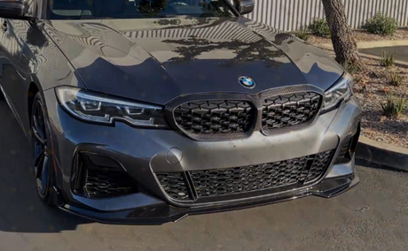 G20 Pre-LCI Carbon Fiber Front Grille Trim Cover - G20 Pre-LCI 3-Series