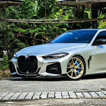 G22 Carbon Fiber AC Style Front Lip - G22 G23 4-Series