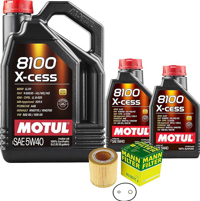 N52/N54N55 Motul Oil Change Kit - 1M/135i/335i/435i/535i & More