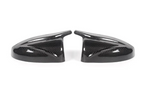 Carbon Fiber M Style Mirror Replacement Mirror Caps - Audi A3 S3 RS3 W/ Lane Assist