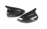 Carbon Fiber M Style Mirror Replacement Mirror Caps - Audi A3 S3 RS3 W/ Lane Assist