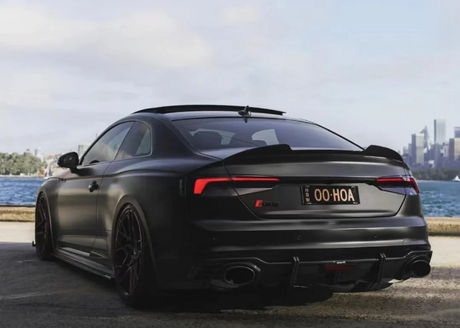 Carbon Fiber PSM Style Trunk Spoiler - Audi B9 B9.5 A5 S5 RS5 Coupe