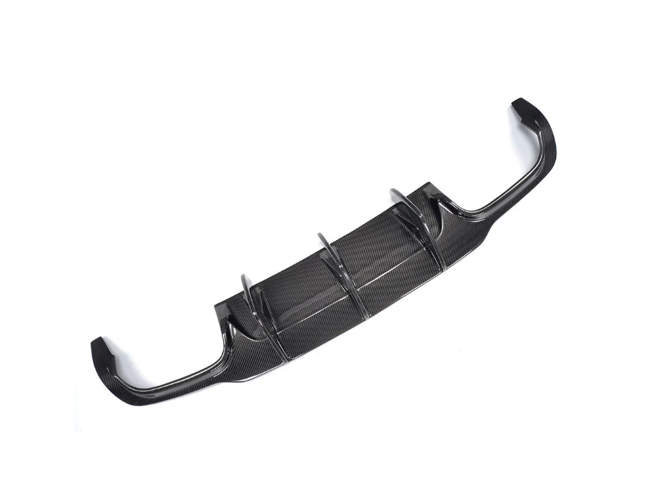 Carbon Fiber Shark Fin Style Diffuser - Mercedes-Benz W204 C-Class C63