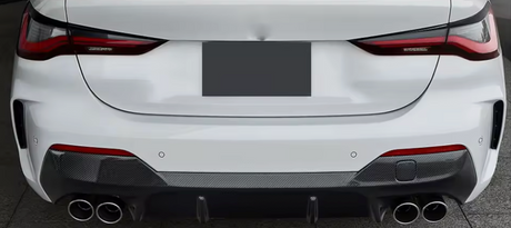 G22 4-Series MP Style Dry Carbon Fiber Rear Diffuser - G22 G23 4-Series M Sport