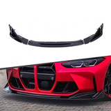 G8X Gloss Black CSL V2 Style Front Lip - G80 M3 G82 G83 M4