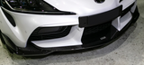 A90 Supra Carbon Fiber TOM R Style Front Lip - A90 A91 Supra