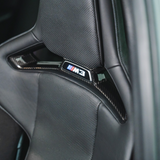 G8X Dry Carbon Fiber Center Bucket Seat Trim Insert - BMW G80 M3 G82 G83 M4 G87 M2