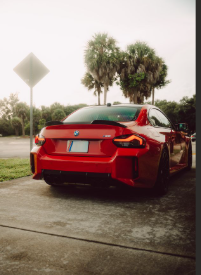 G87/G42 Carbon Fiber M-Performance Style Trunk Spoiler - G42 2-Series G87 M2