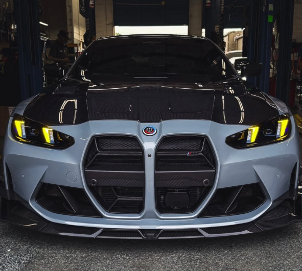 G22/G8X Switchable Yellow/White/Amber OEM Style Snake Eye Headlights - G80 M3 G82/G83 M4 G22/G23/G26 4-Series
