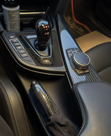 MP Carbon Fiber Alcantara Shifter Trim Replacement (F80 M3 | F82/F83 M4)