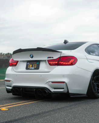 F82 M4 PSM Style Carbon Fiber Trunk Spoiler - F82 M4