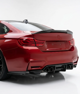 F82 M4 PSM Style Carbon Fiber Trunk Spoiler - F82 M4