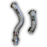 S55 Catless Downpipes w/heatshield - F80 M3 | F82/F83 M4 | F87 M2C