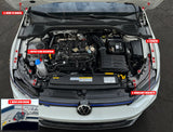 Volkswagen Golf GTI/R 2022+ Billet Dress Up Hardware Kit (MK8)