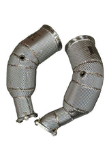 B9/B9.5 RS5 Catless Race Downpipe W/ Heat Shield - Audi B9 B9.5 RS5 2.9T