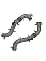 570s Catless Race Downpipes W/ Heat Shield - McLaren 570 570s 570GT 2015+