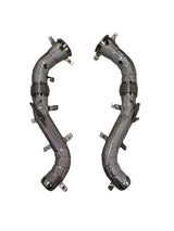 570s Catless Race Downpipes W/ Heat Shield - McLaren 570 570s 570GT 2015+