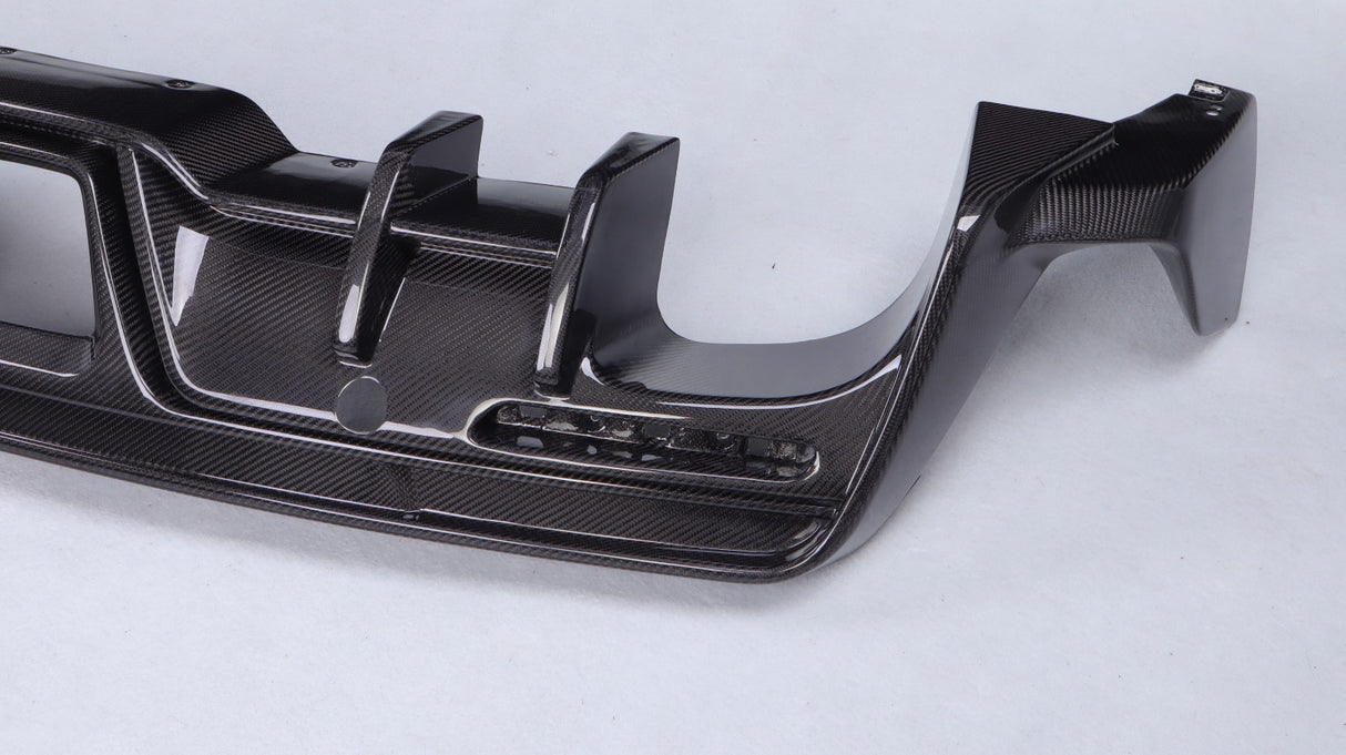 A90 Supra Carbon Fiber TOM Style Rear Diffuser - A90 A91 Supra