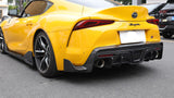 A90 Supra Carbon Fiber TOM Style Rear Diffuser - A90 A91 Supra