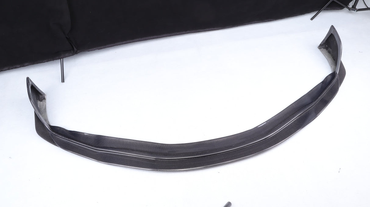 A90/A91 Supra Carbon Fiber Varis Style Front Lip - A90 A91 Supra