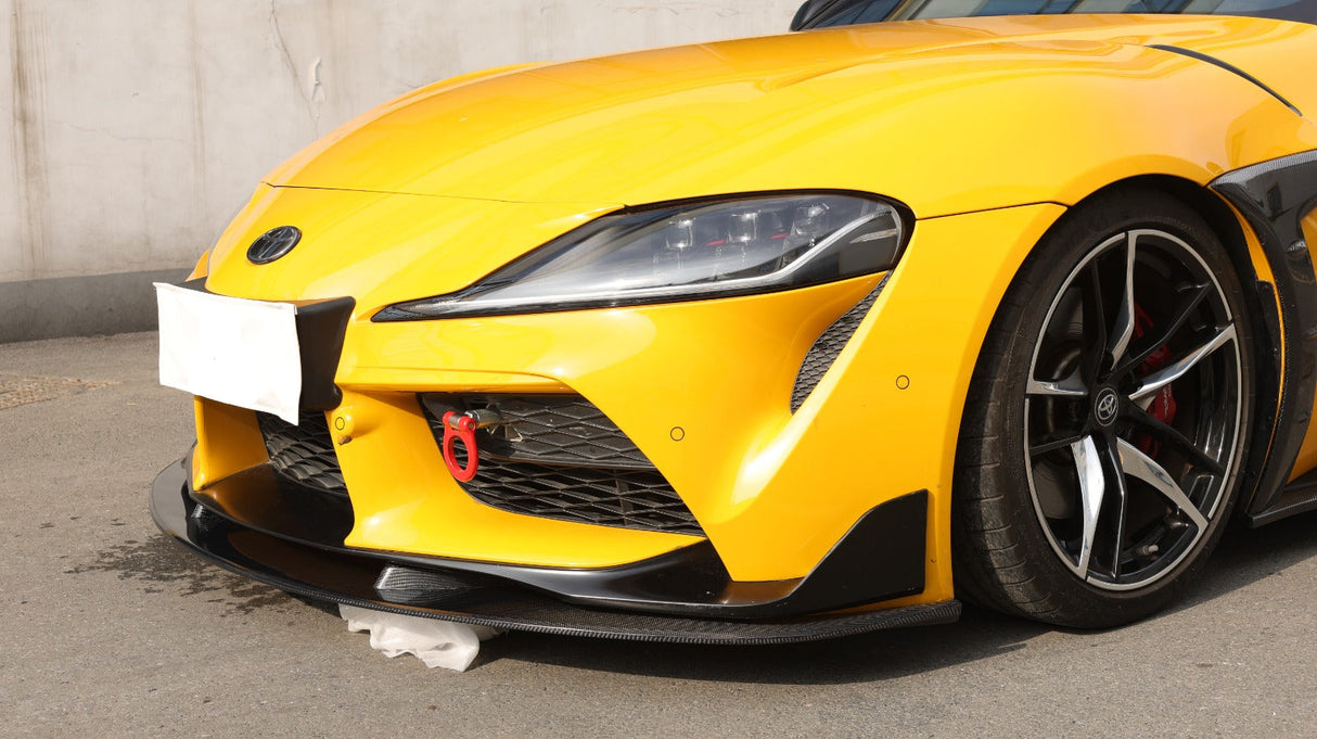 A90/A91 Supra Carbon Fiber ART Style Front Spoiler - A90 A91 Supra