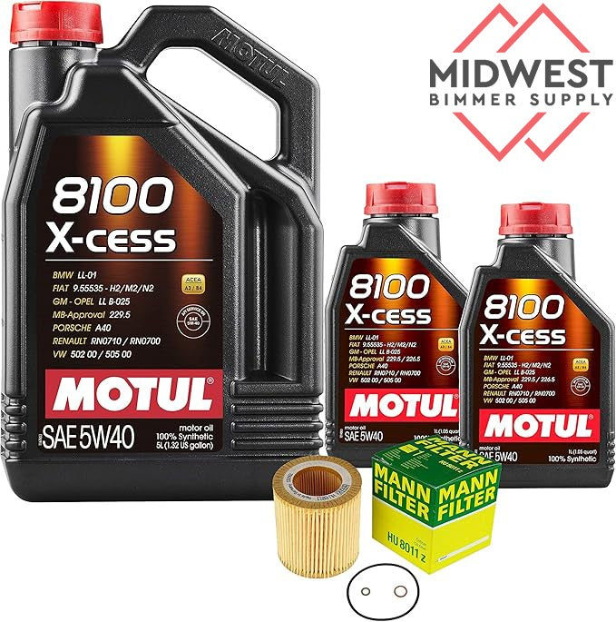 N20/N26 Motul Oil Change Kit - 328i/320i/428i/528i/228i