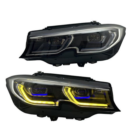 G20 Pre-LCI OEM Laser Style Headlights Switchback - (BMW G20/G28 3-Series)